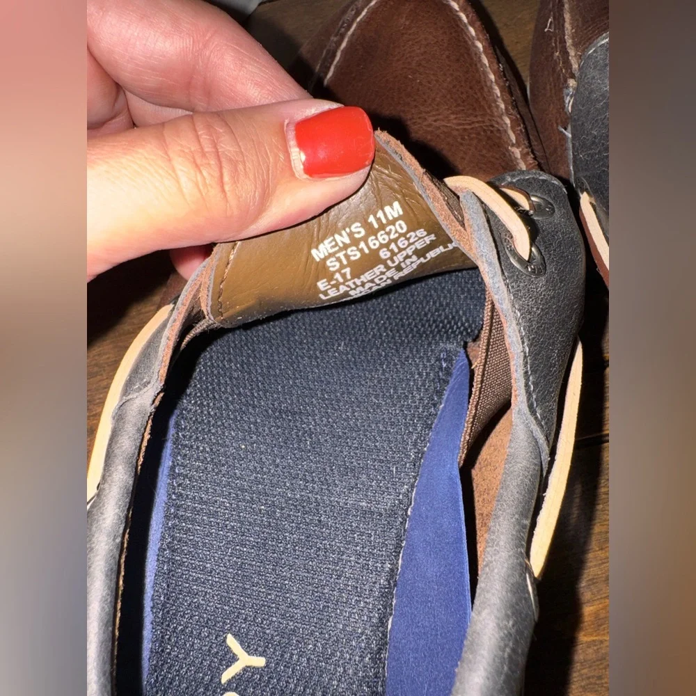 Sperry Men's Two-Tone Leather Boat Shoes